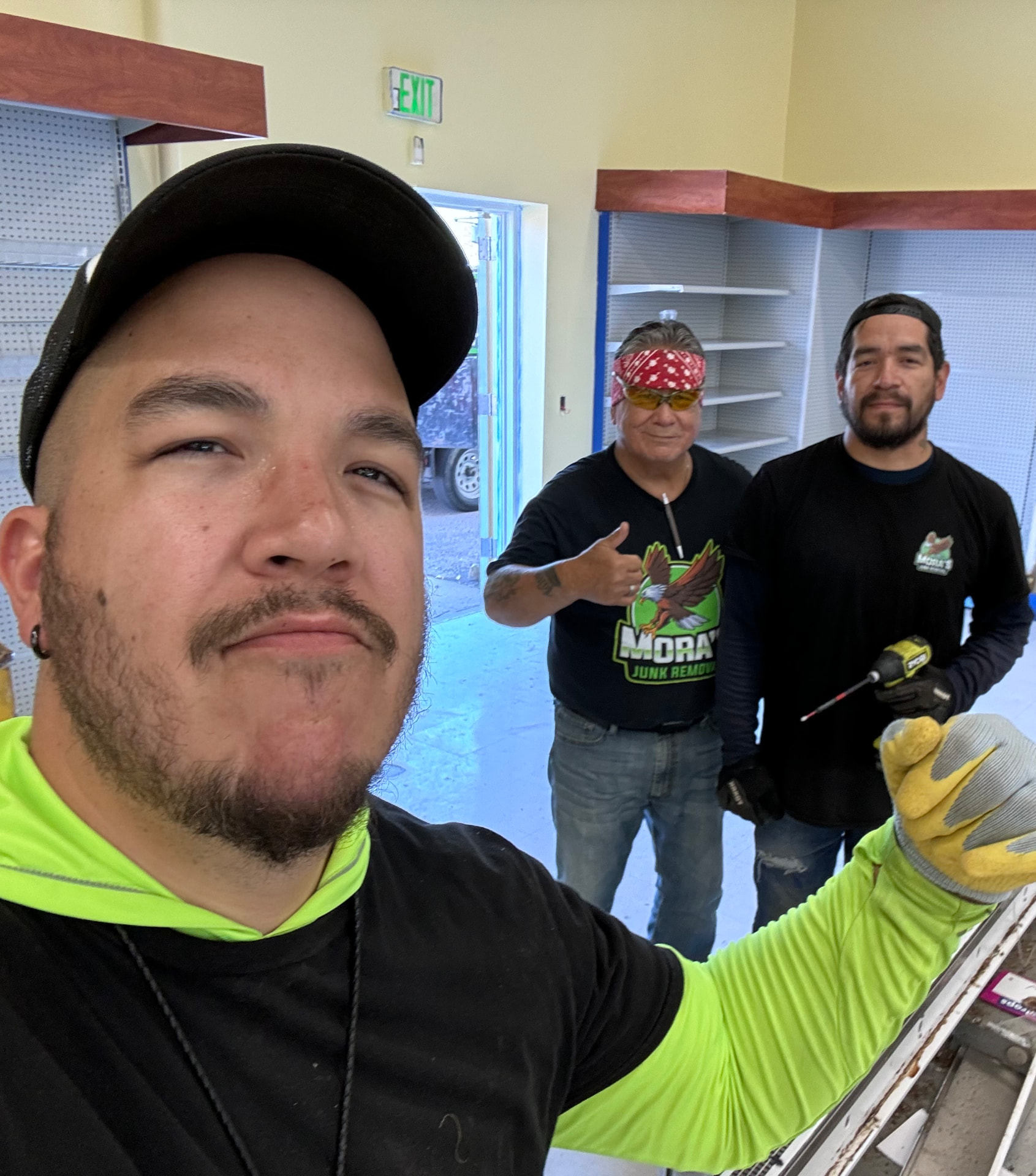 Appliance removal and property cleanout by Mora’s Junk Removal in the Scottsdale area